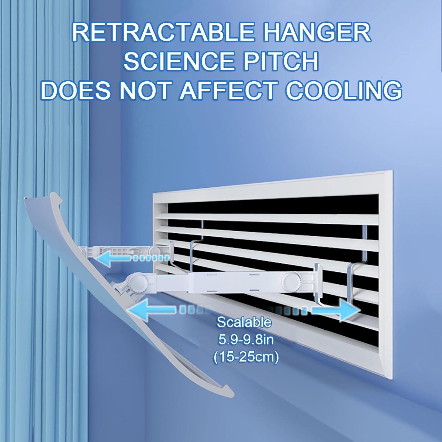 Central Air Conditioner Deflector Air Vent Deflector Air Conditioning Vent Deflector For Home/Office/Office Buildings