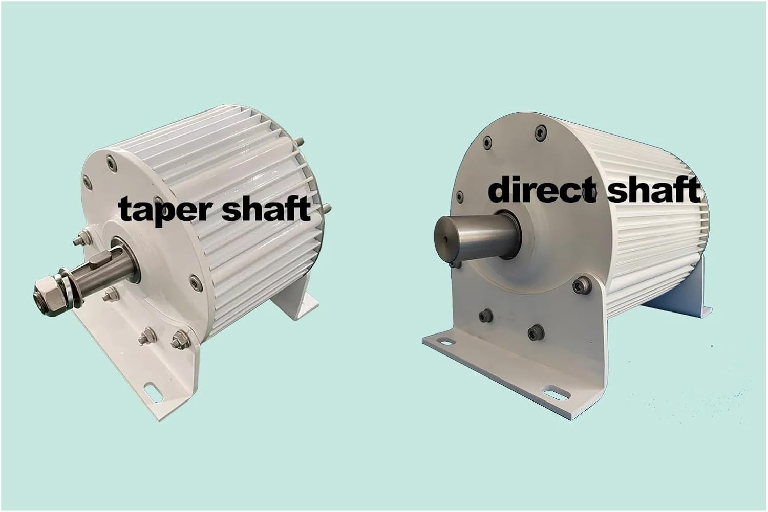 Wind Turbine Generator 30KW Gearless Permanent Magnet AC tors Use for Wind Water Turbine Industrial Energy(96V,20000W)
