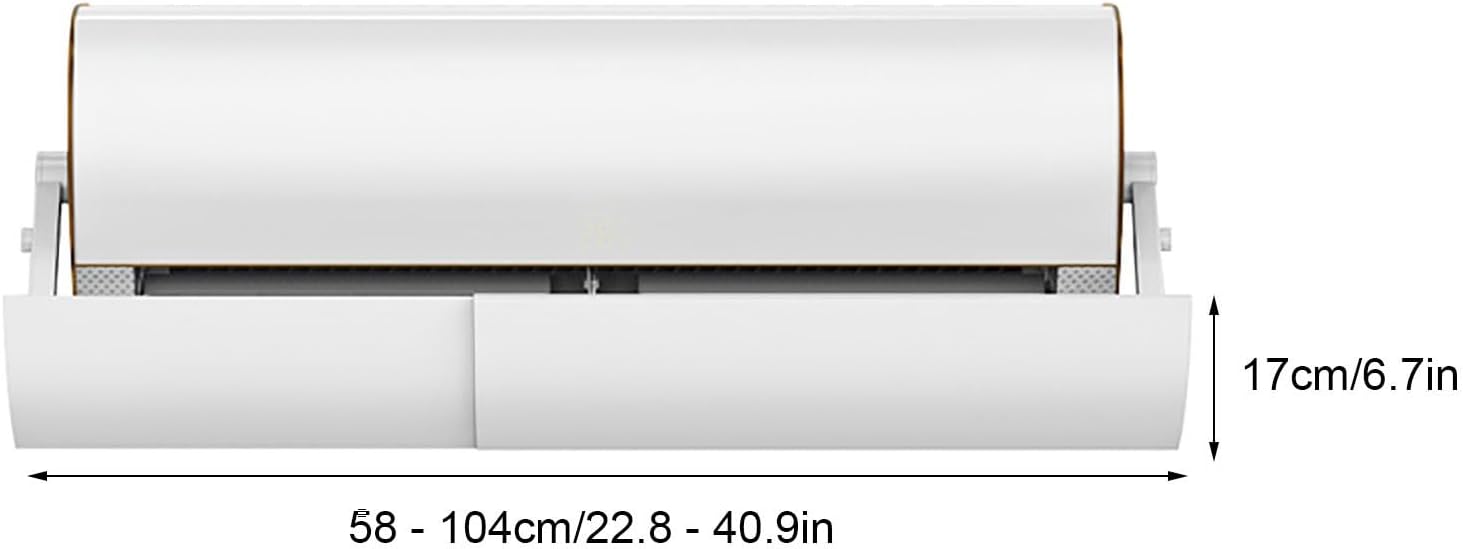 Air Conditioner Wind Deflector, AC Wind Deflector for Block Direct Blowing Wind, Air Deflectors, Does Not Block Signals