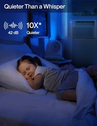 VICINITYSENSOR 8000 BTU Smart Window Air Conditioner, App-Controlled Cooling for Rooms up to 350 Sq.Ft, Quiet Operation, Energy-Efficient