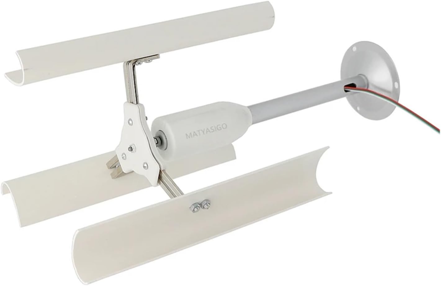 Vertical Axis Wind Turbine Model DIY Three-Phase Permanent Magnet Generator Night Light Making Windmill DIY Display Industrial Energy