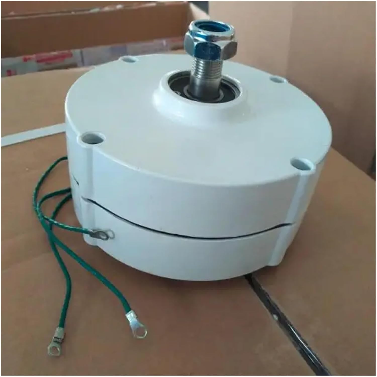 Wind Turbines, Low RPM Small 200W 12V 24V Permanent Magnet Alternator PMG nerator for DIY Wind Turbine(WB,Double Shaft_24V)