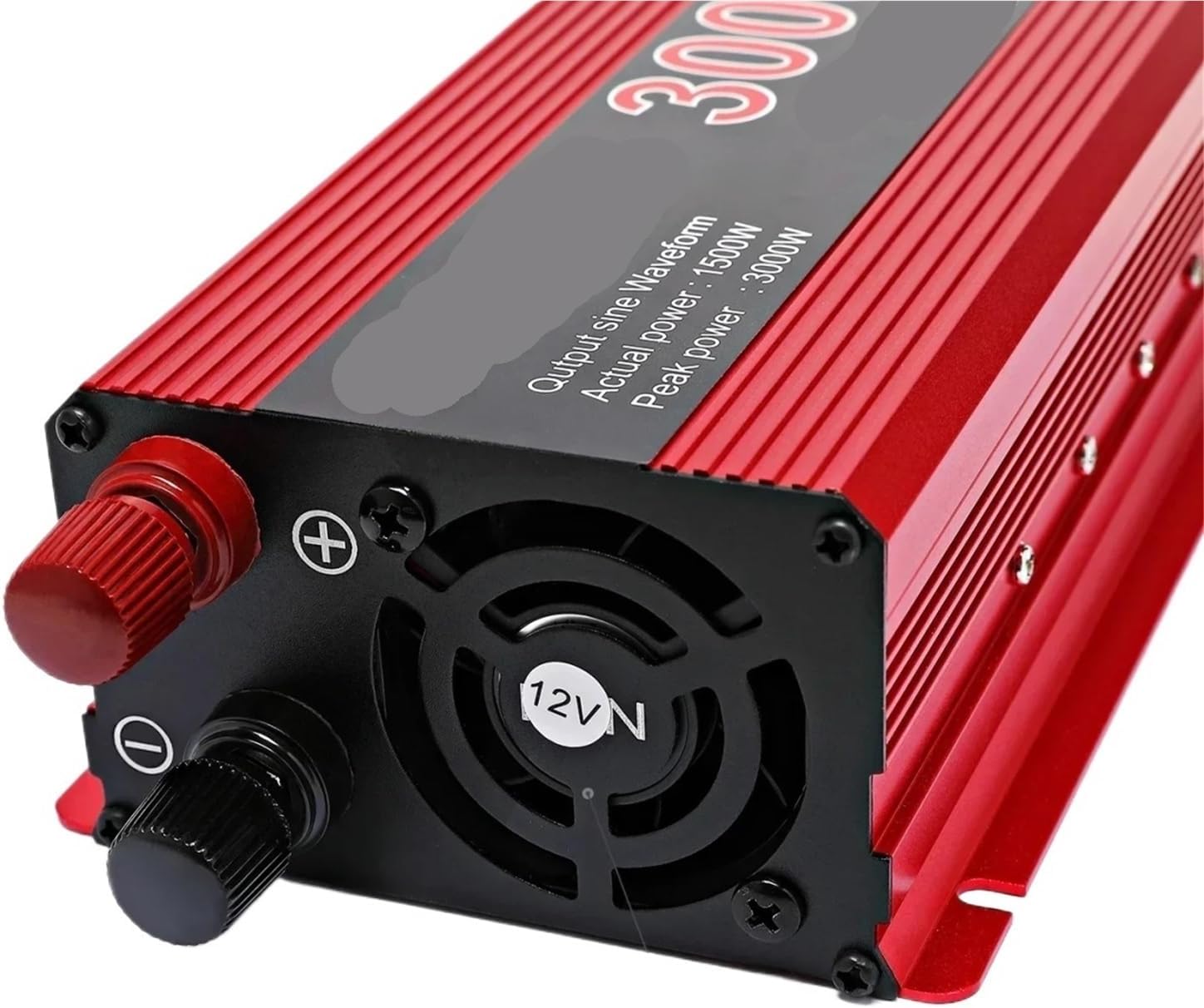 12V Car Inverter 1000W 2000W 2200W 3000W DC to AC 220V 110V Pure Sine Wave Converter Solar Power Inverter for RV Camping(110V)