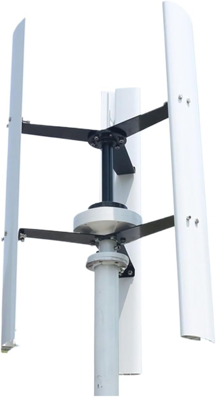 Wind Turbines, 1000W 12V 24V 48V Vertical Wind Energy Turbine Electric Generator for Home 1KW Windmill Low Wind Speed Starting Wind Turbines(12V_1000W)