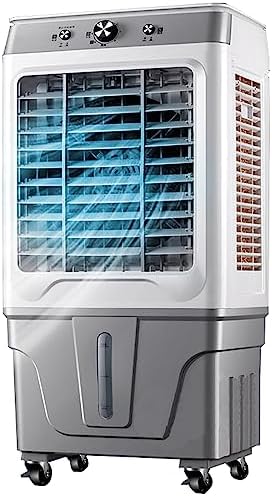PINNKL Evaporative Cooler Air Conditioner 3 Speeds, Swamp Cooler for Cooling, 6 Ice Packs, Evaporative Air Cooler for Room Outdoor
