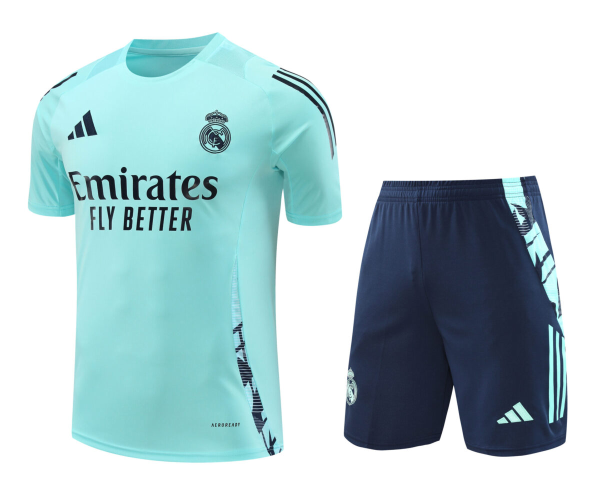 Conjunto de calentamiento Real Madrid azul celeste - NewNow