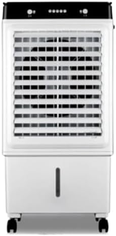 Evaporative Air Cooler, Personal Swamp Cooler with Large Water Tank and 3 Speeds, Fast Cooling Windowless Air Conditioner for Room