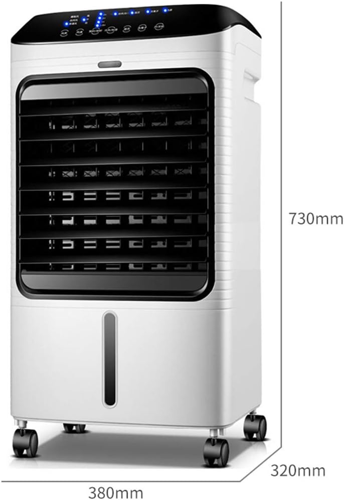 Portable Air Conditioner Fan Air Conditioning Fan Home Dormitory Mobile Remote Control Air- conditioning Fan Cooling Small Energy- saving Air Conditioning Air Cooler 730MM*380MM*320MM