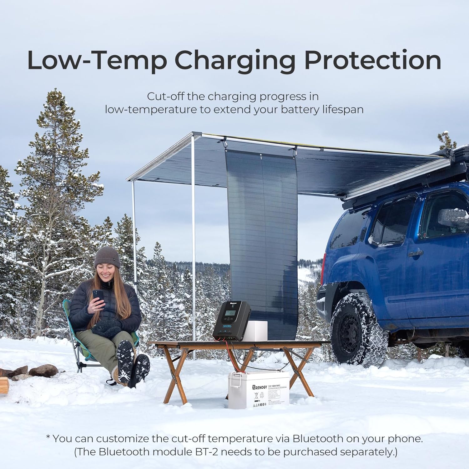 Renogy 3000W Pure Sine Wave Inverter & 40A MPPT Charge Controller Bundle - Heavy-Duty Off-Grid Power System for RV, Solar, Home Backup