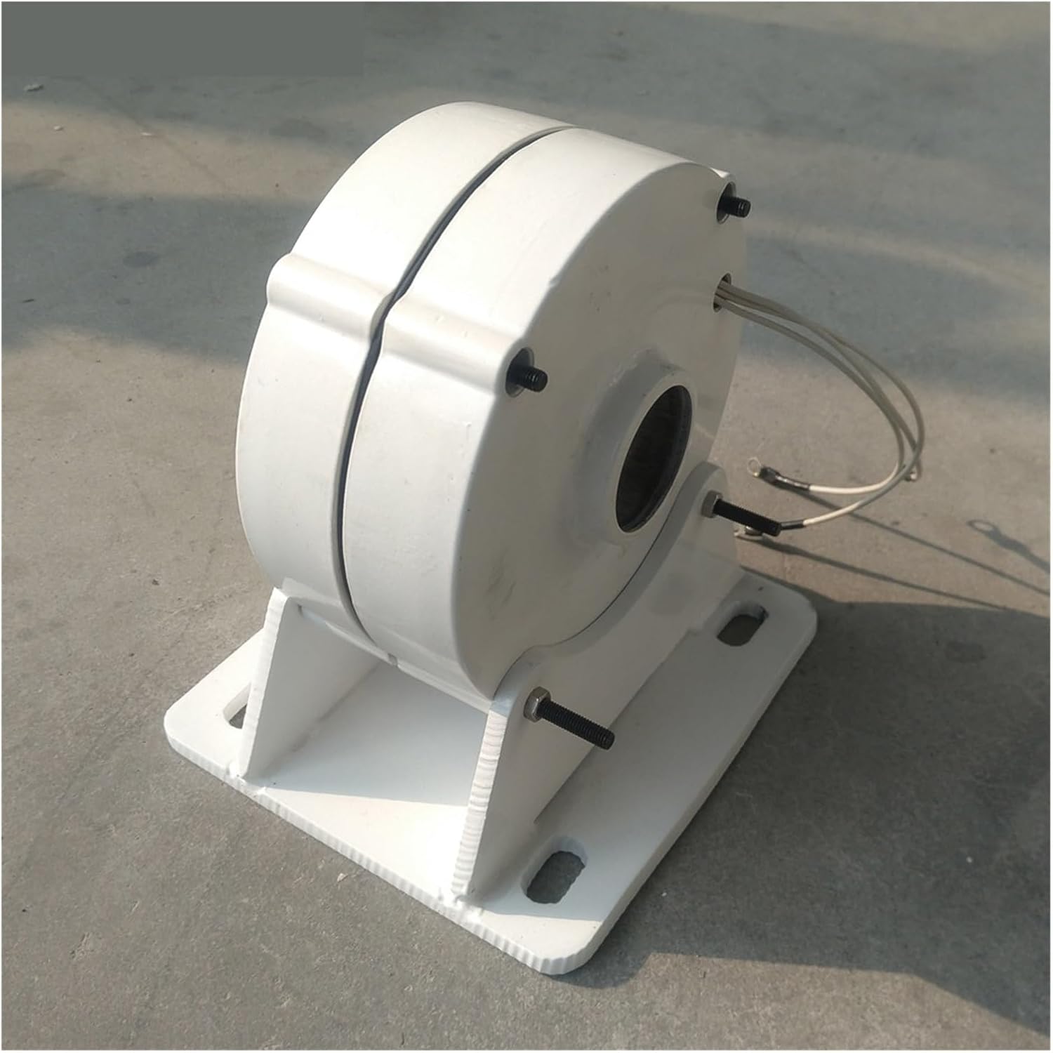 1000W 2000W 3000W 12V 24V 48V Low Speed Permanent Magnet Generator Household Motor DIY Wind Turbine 1KW 2KW 3KW Industrial Energy(with Base,24V_3000W)