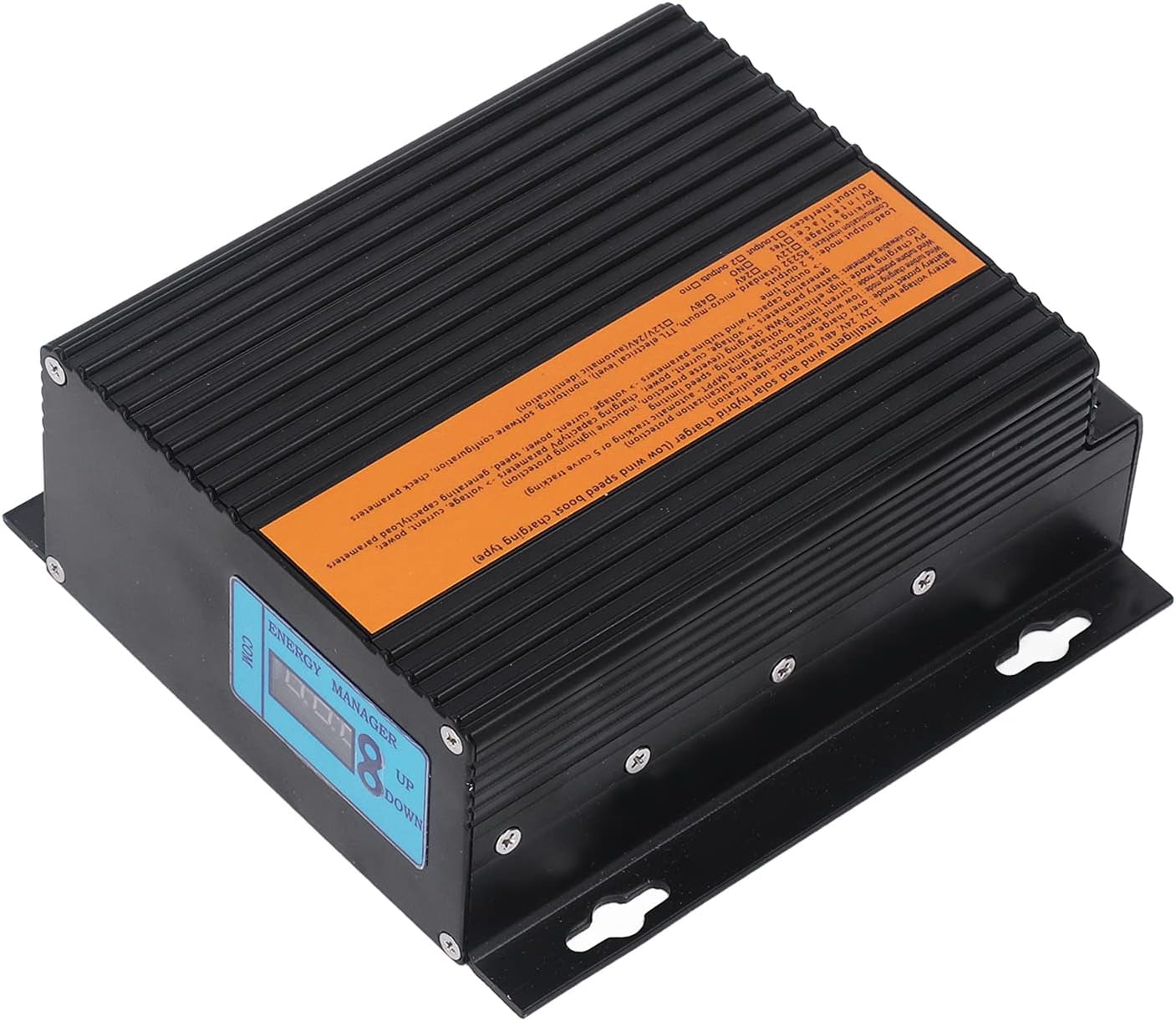 Wind Solar Hybrid Charge Controller, MPPT 12V 100W, Aluminum Alloy Waterproof - Efficient Power Management, Multiple Output Modes, Ideal for Solar Panels and Wind Turbines (400W Wind Power)