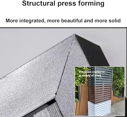 Air conditioner outdoor unit protective cover, Outdoor AC Unit Cover, Outdoor unit mini split air conditioner cover, Noise Reduction, outer materia , Dustproof and waterproof, suitable for outdoor ( C