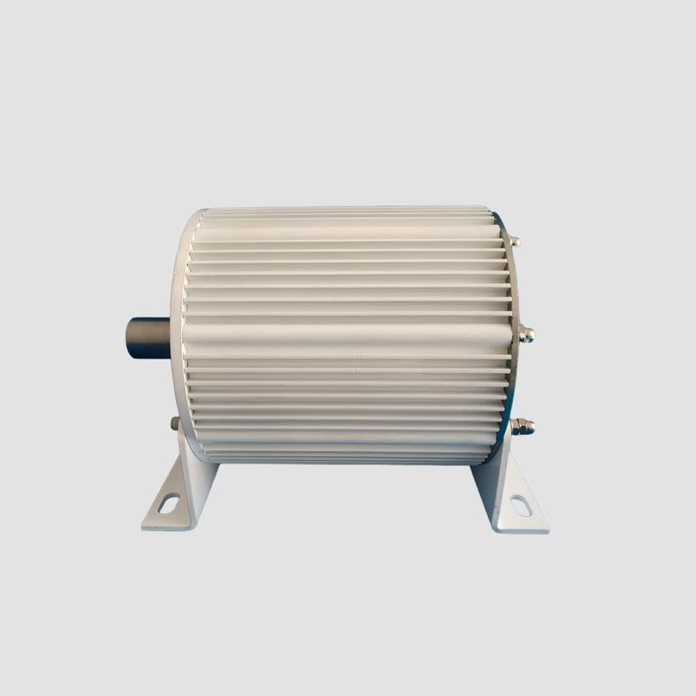 Wind Turbine, 10KW 20KW 30KW Generator AC Alternators 48V 96 Gearless Permanent Magnet Low RPM for Wind and Horizontal Wind(Without Base,48V_20000W)