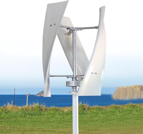 8000W Vertical Axis Wind Turbine Generator Kit, DC12V/24V Eco-Friendly Wind Power System for Home, Renewable Energy Solution, High-Efficiency Wind Generator