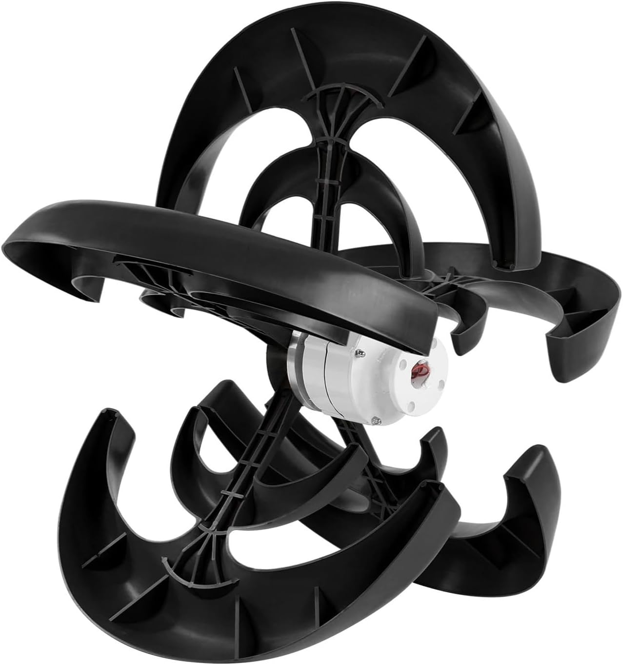 Wind Generator, 1000W Wind s Kit 5 Blades Power Generator for Boat Charging Black Lantern Type Industrial Energy Equipment Wind Generator,Wind Turbines(1000w)