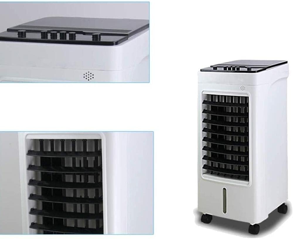 Portable Air Conditioner Cooler Air Conditioner Mobile Without Hose Mechanical Portable Air Conditioner Only Cools [Silver Gray]