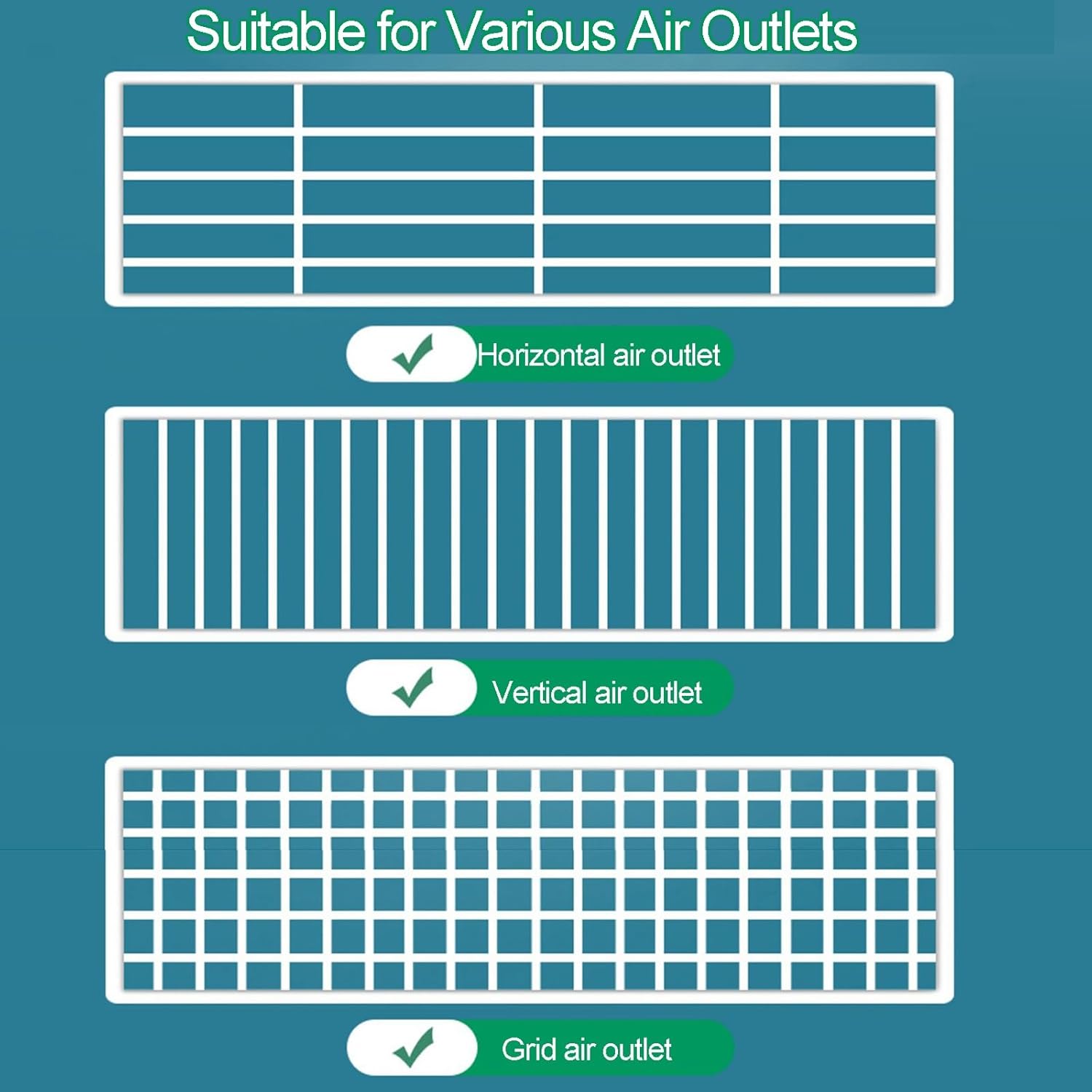 Air Conditioner Air Deflector Universal,Top air conditioning outlet Adjustable Air Conditioning Deflector for Living Room,Study Room,Bedroom