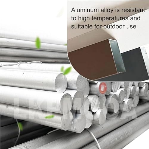 Air Conditioning Cover Aluminum, Covers Air Conditioning for Exterior Unit, Suitable for All Weather, Noise reducing(Brown,100cm)