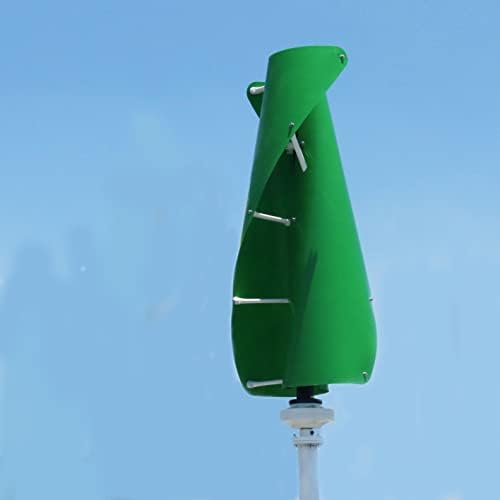48V Vertical Axis Wind Turbine, 12V-220V Low Noise 62dB 10000W Generator with IP67 Controller, Efficient Renewable Energy Solution for Home and Off-Grid Use