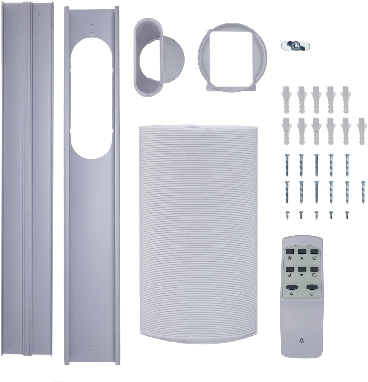 Portable Air Conditioner | 8,000 Btu for Large Rooms Up to 350 Sq. Ft. | 3 Modes, Remote Control, and Installation Kit Included | Ideal for Cooling