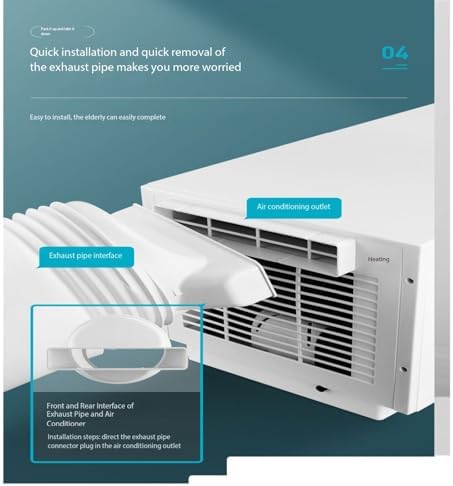 Portable Air Conditioner, Drain-free Mosquito Net, Mobile Air Conditioner, Cooling Air Fan, Portable Parking, Camping Tent, Suitable for Home, Outdoor