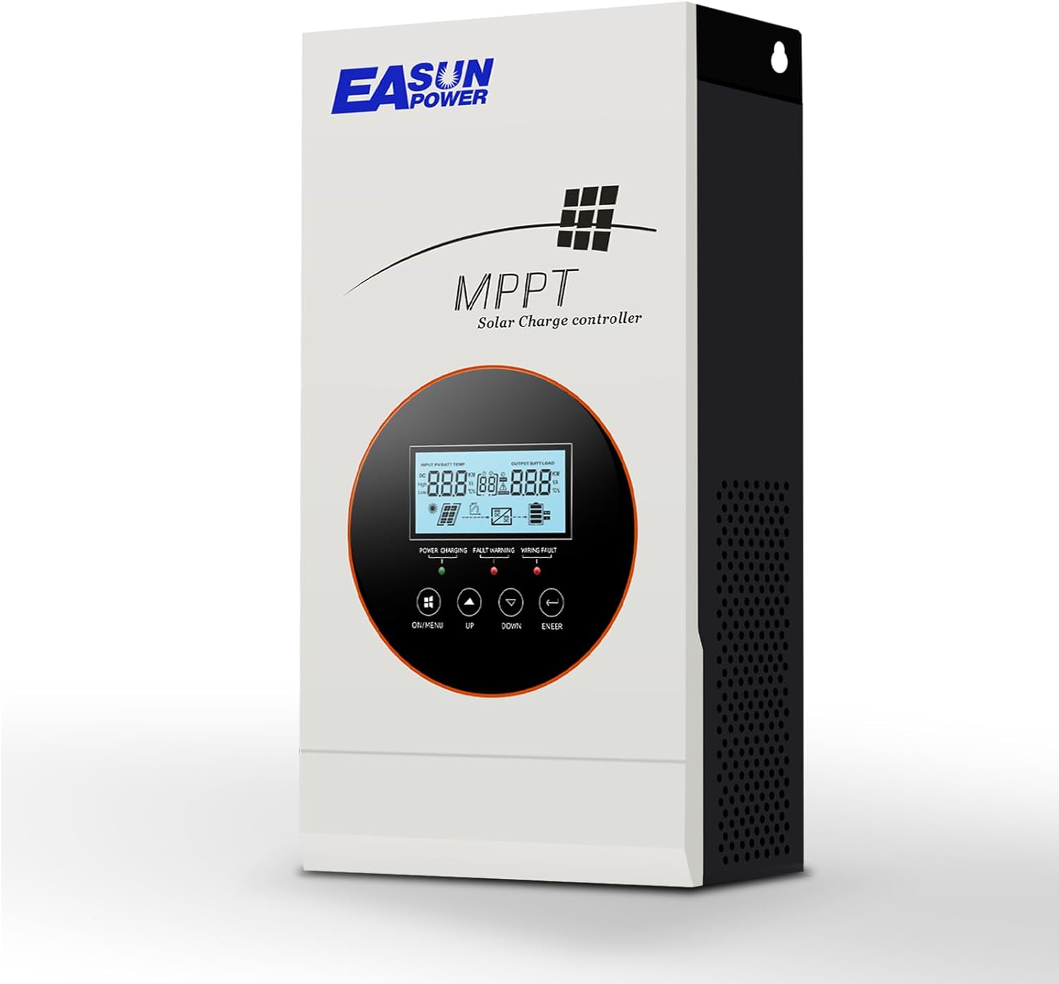 POWLAND 80A MPPT Solar Charge Controller 12V/24V/36V/48V Auto,Max Input 145V Solar Charger,LCD Display Intelligent Regulator for AGM, Gel, Lithium ect