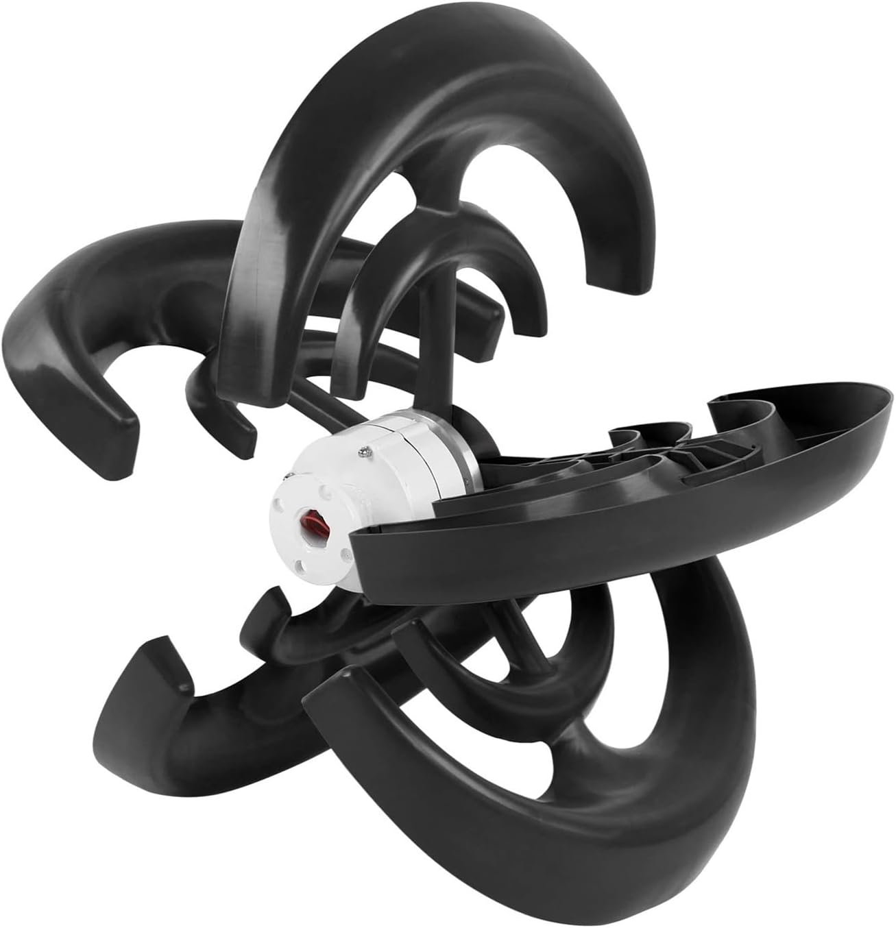 Wind Generator, 1000W Wind s Kit 5 Blades Power Generator for Boat Charging Black Lantern Type Industrial Energy Equipment Wind Generator,Wind Turbines(1000w)