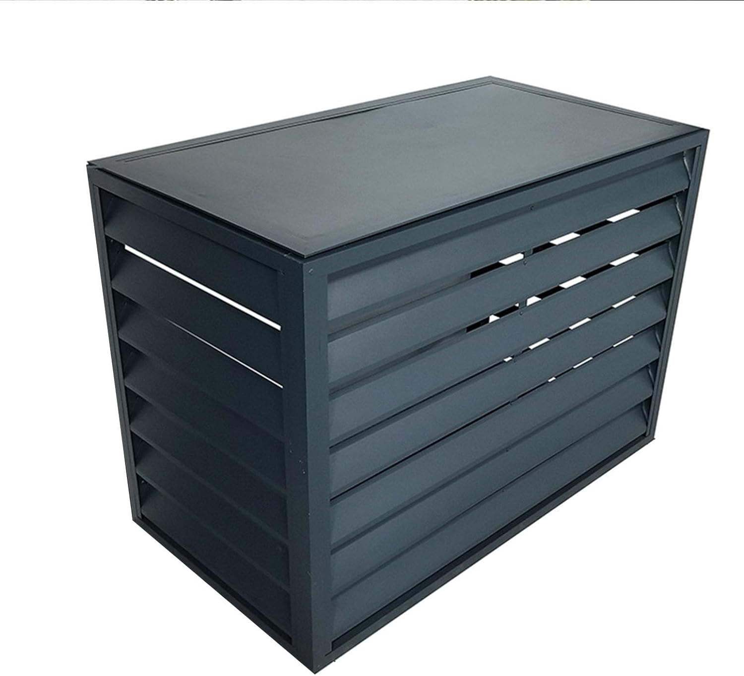 Air conditioner outdoor unit protective cover,Air conditioner outdoor unit aluminum cover,Outdoor unit mini split air conditioner cover,Noise Reduction,Dustproof and waterproof,suitable for outdoor (