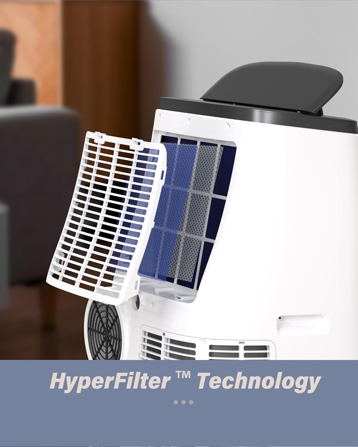 DEXSO 14000 BTU Quiet AC Unit Portable Air Conditioners, Fast Cooling Floor Air Conditioner with Remote, Window Installation Kit