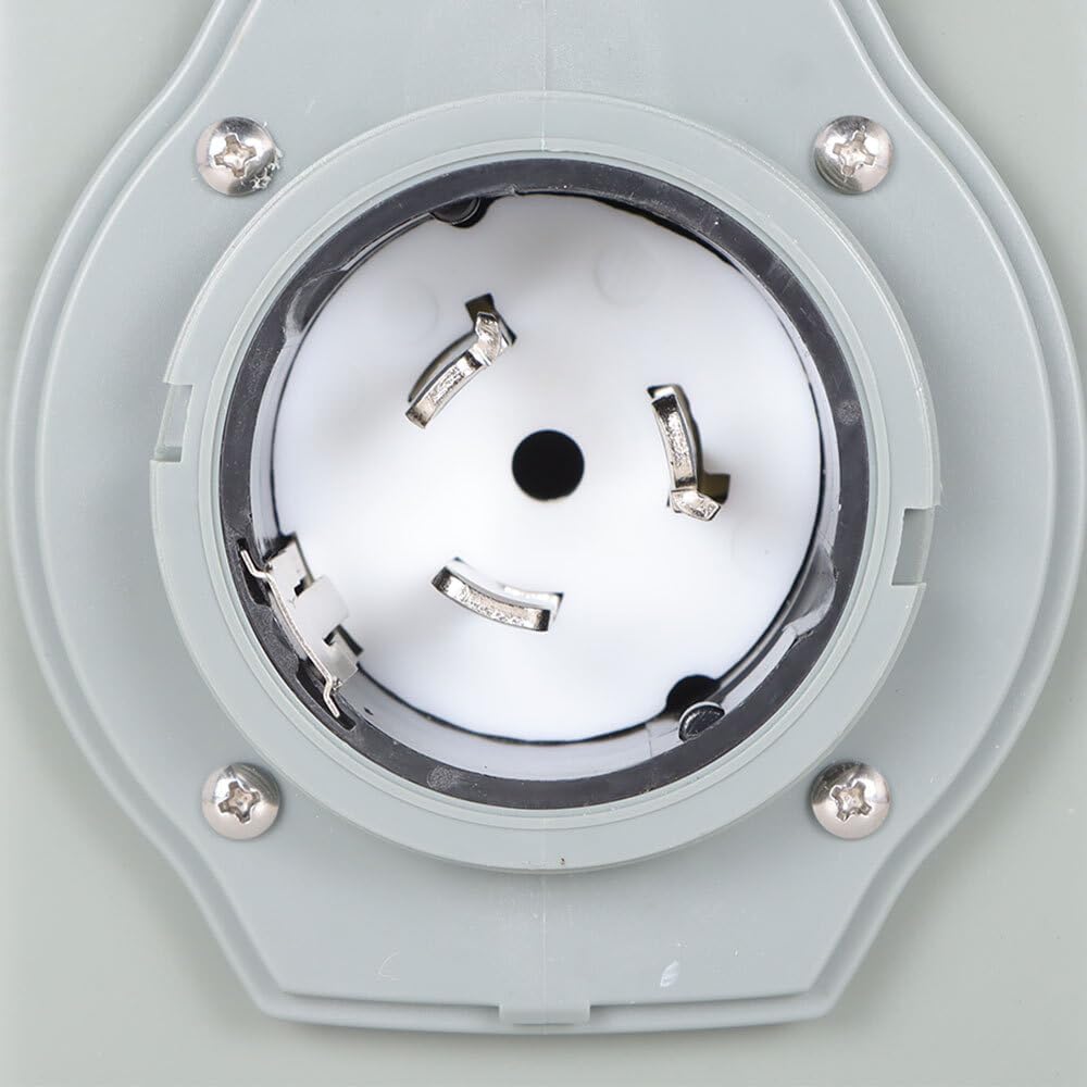 50 A Generator Power Inlet Box NEMA SS2-50P 3 Prong Power Inlet Box 120/250V