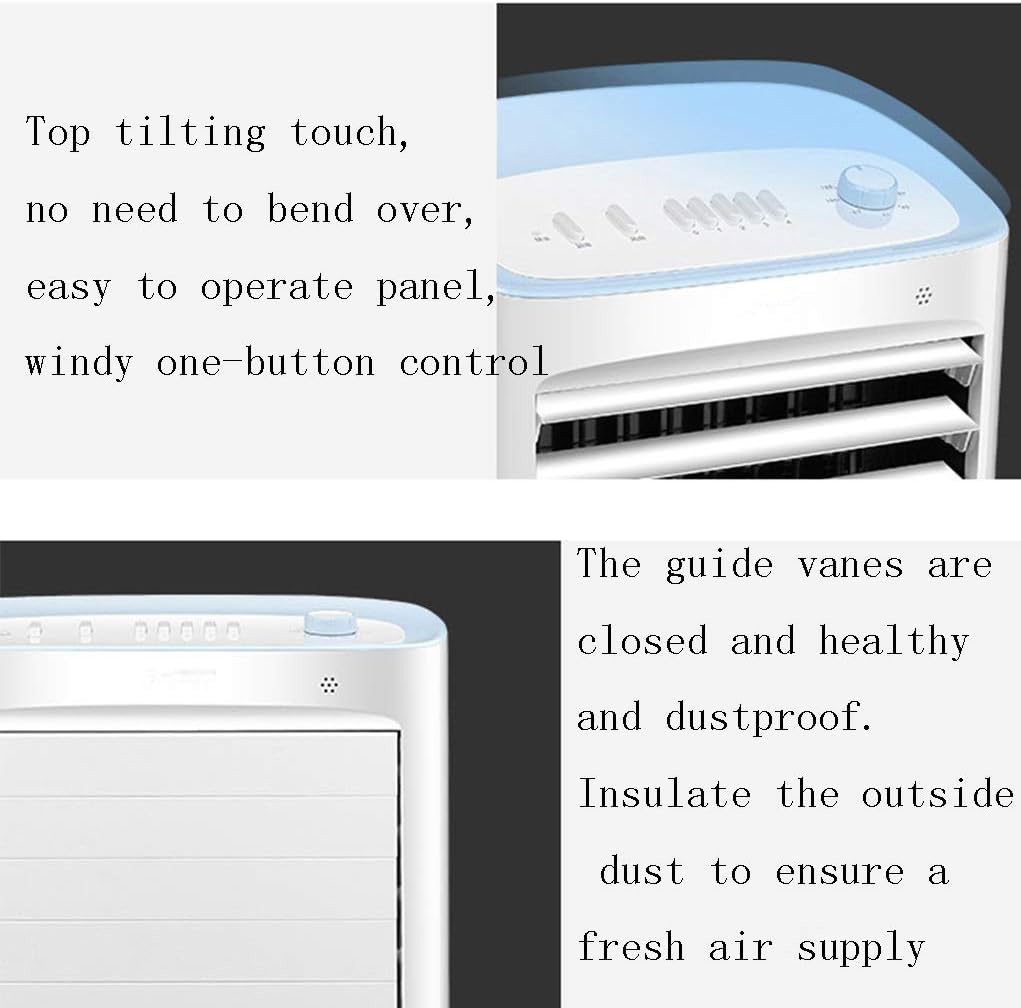 Portable Air Conditioner Fan Air Conditioning Fan Home Dormitory Mobile Remote Control Air- Conditioning Fan Cooling Small Energy- Saving Air Conditioning Air Cooler 760MM*380MM*310MM