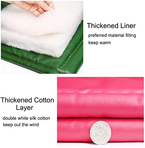 Thermal Insulated Door Curtain,Thicken Winter Warm Soundproof Door Curtain Insulated, Cotton Door Cover Soundproof Sheet, for Air Conditioner Heater Room/Kitchen