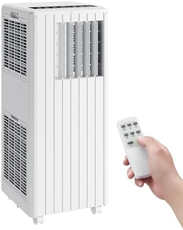 GARVEE 8000 BTU Portable Air Conditioners with Remote Control for Rooms, 3 in 1 Portable AC Unit with Cooling/Dehumidifying/Fan Mode