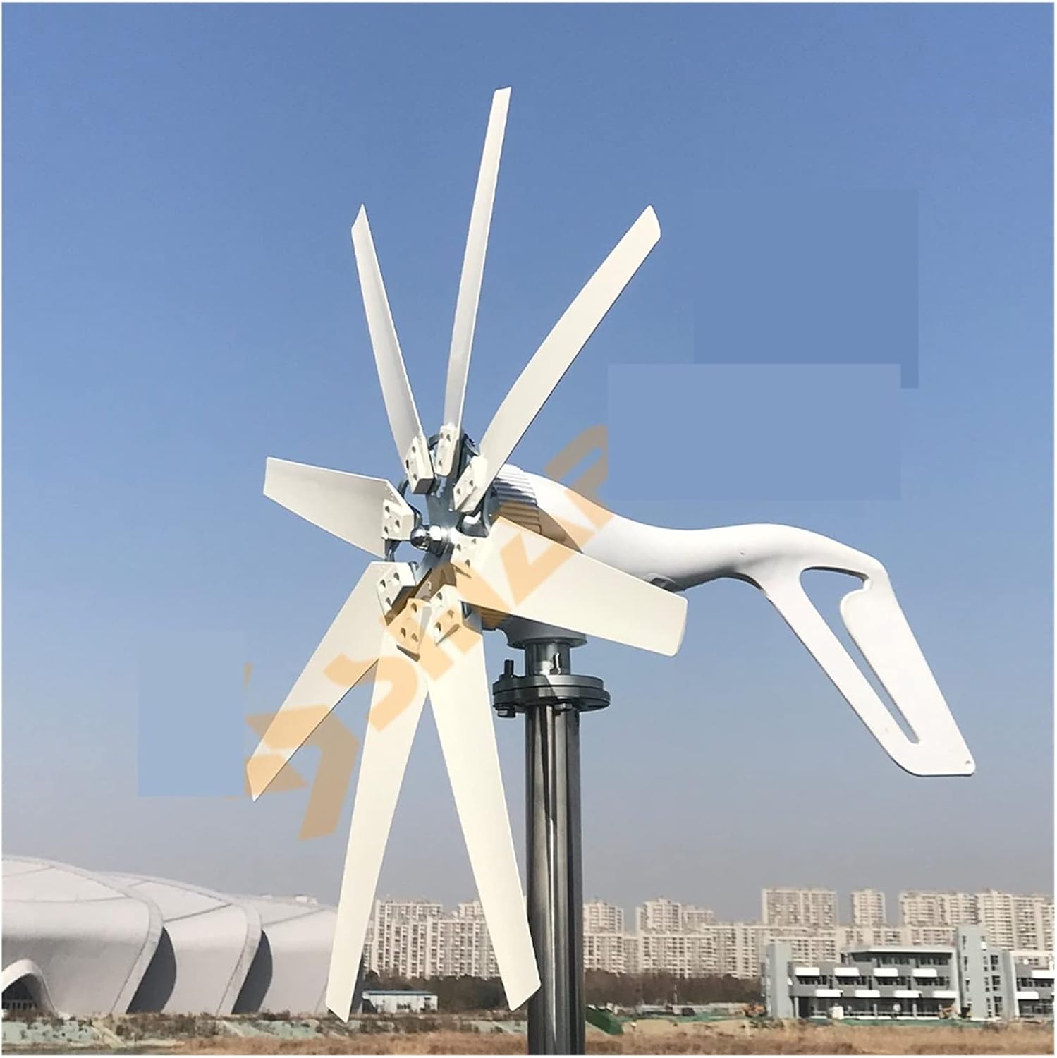Industrial Wind Turbine Generator 400w 600w 1000W Wind Turbine Generator 12v 24v 48v Horizontal Wind Turbine Generator Free Power New Energy Alternative Accessories Solar And Wind Power Parts(8,OFF GR