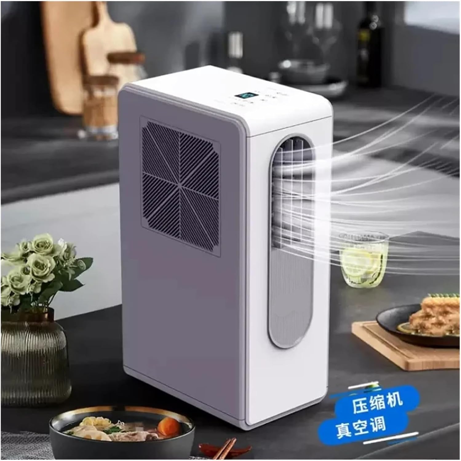Portable Air Conditioner, Air Conditioner e Air Conditioner Office Heat Pipe Compressor Portable Air Conditioner,Desktop Fan for Home Outdoors