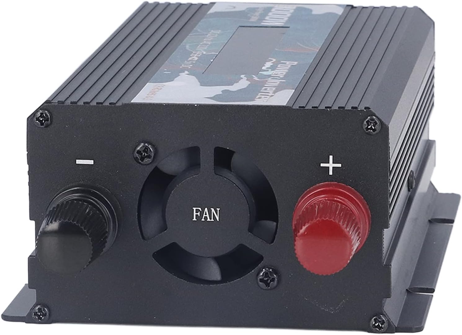 3000W Pure Sine DC 12V to AC 110V Multifunctional Power Battery Converter, Solar & Wind Power Inverters(Black)