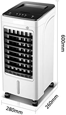 Portable Air Conditioner Fan Office Bladeless Space Air Coolers,Ultra- Quiet Single Cool For Bedroom Air Conditioning Unit, house Water- Cooled Portable Cold Air Fan White