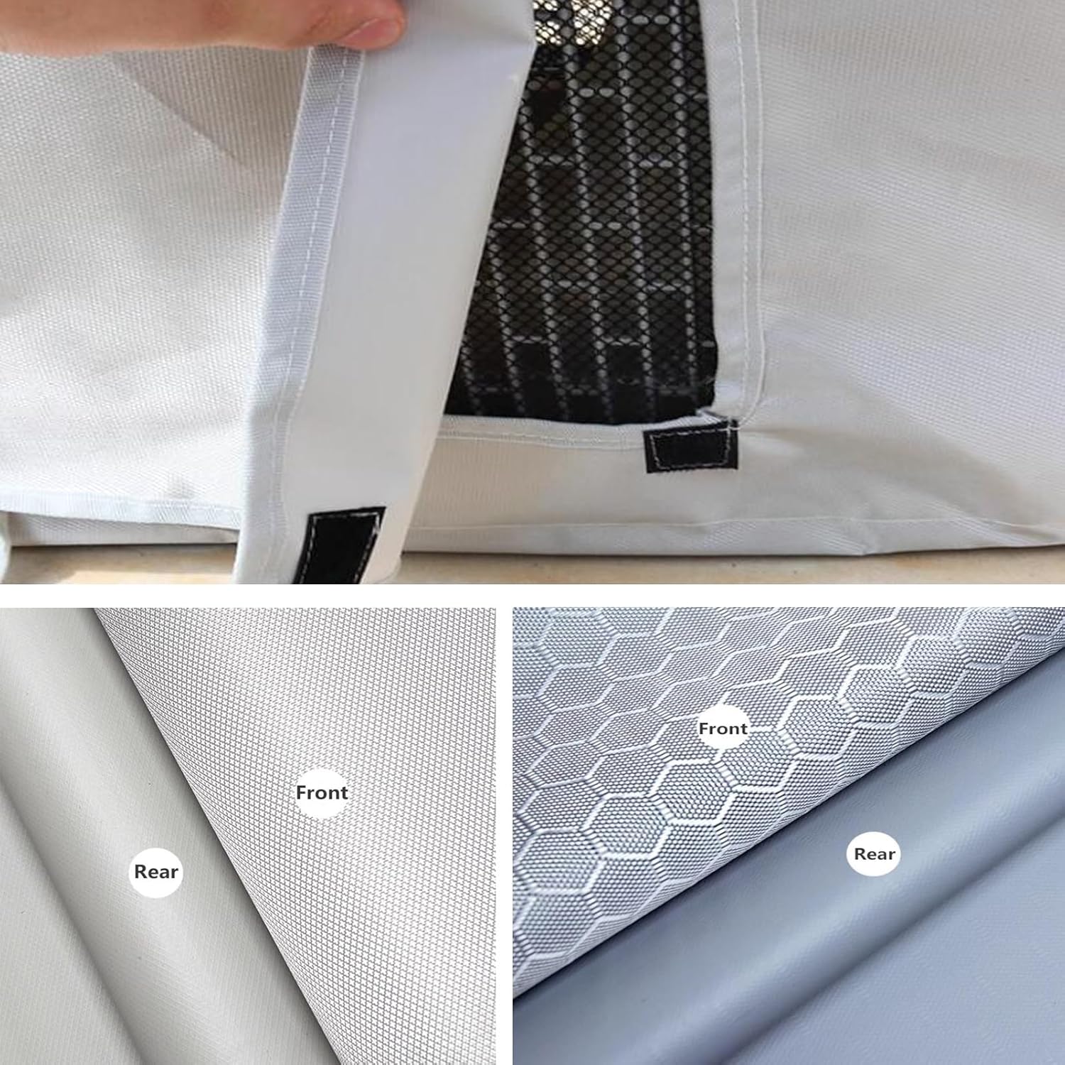 Outdoor Window Air Conditioner Covers,Window Air Conditioner Cover for Outside Unit, AC Covers for Outdoor Window Large Size,Silver (Color : Silver, Size : 32.3x12.2x22.8IN)