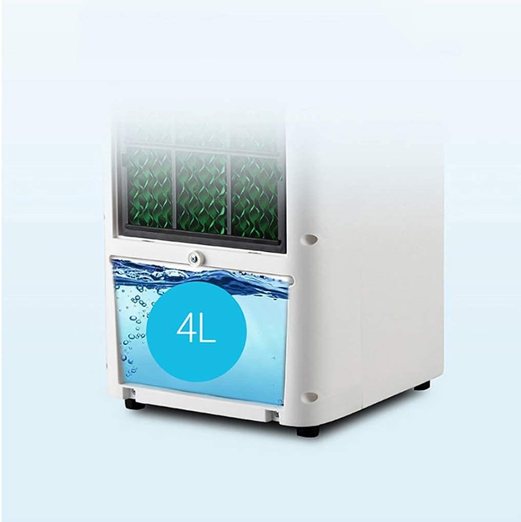 Air Cooler for Home Office Air coolers Evaporative Coolers, Portable Air Conditioner Evaporative With Remote Control Misting Humidifier Fan And Bladeless Noiseless Fan,For Office, Dorm, Room