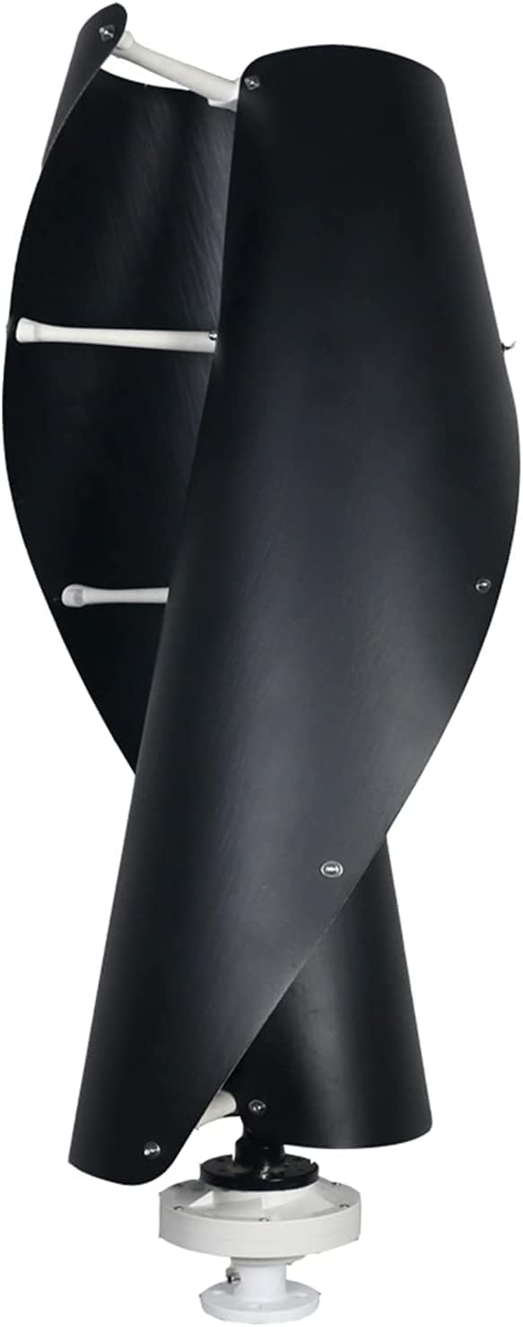 LiuSj JUnSt New Energy Windmill 9000W Vertical Wind Turbine Generator High Efficiency Low with Controller Vertical Axis Permanent Maglev Wind Turbine (Black)