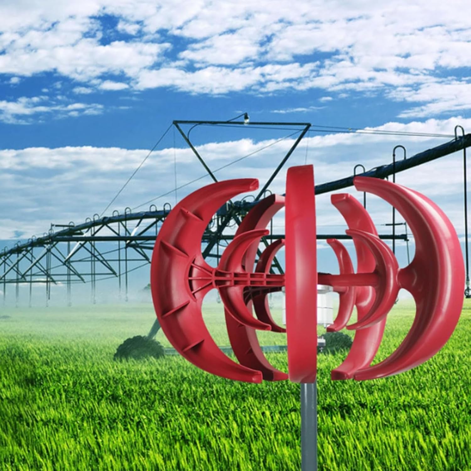 800W Wind Generator 24V, 5 Pieces DC12V Vertical Wind Generator Kit for Home Hybrid Car Street Light, Wind Generator Kit Free Energy Generator