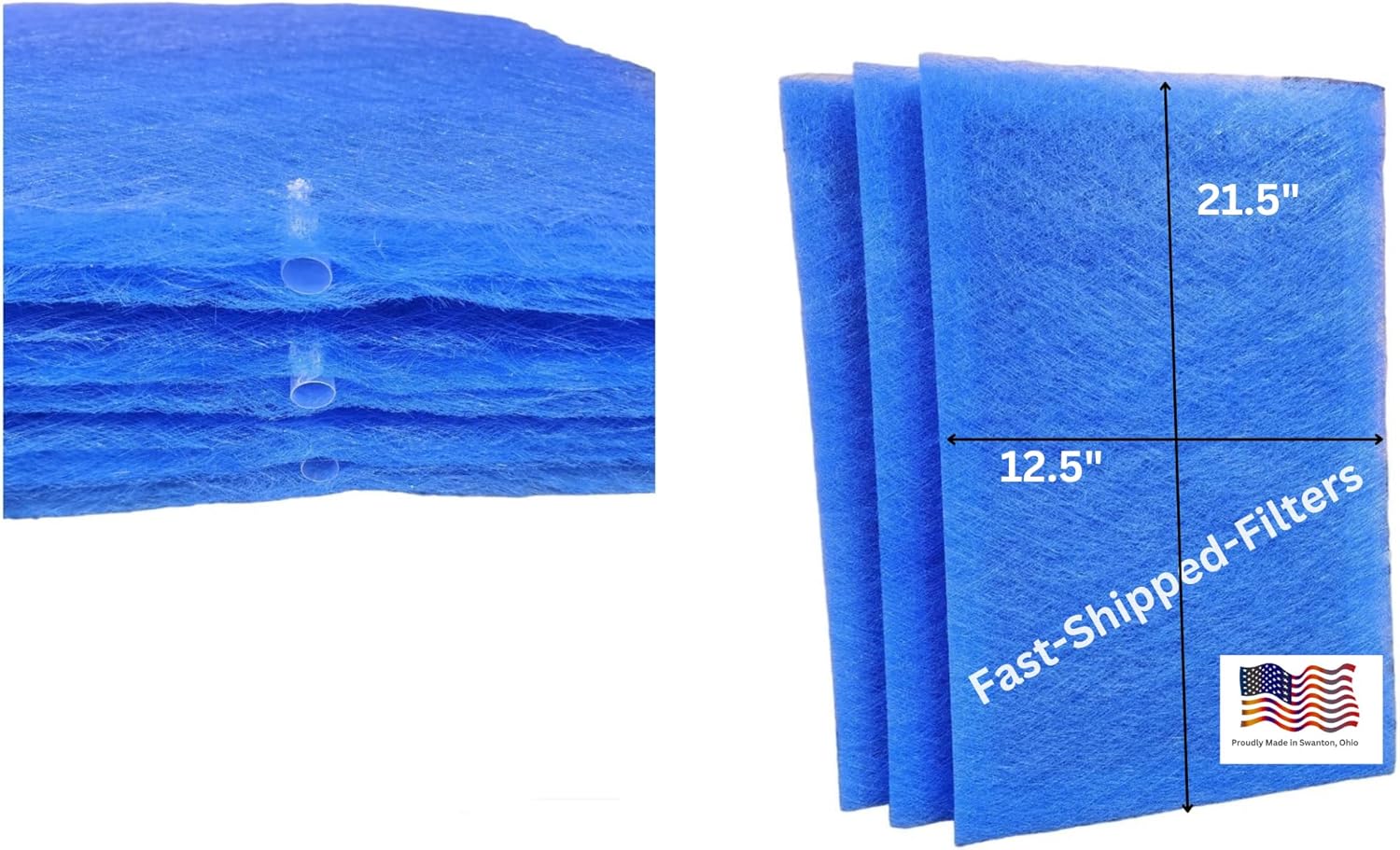 Fast-Shipped-Filters 3 Pack 14x25 PremierOne P6100Air Filter electronic air cleaner replacement polarized filter pads refill