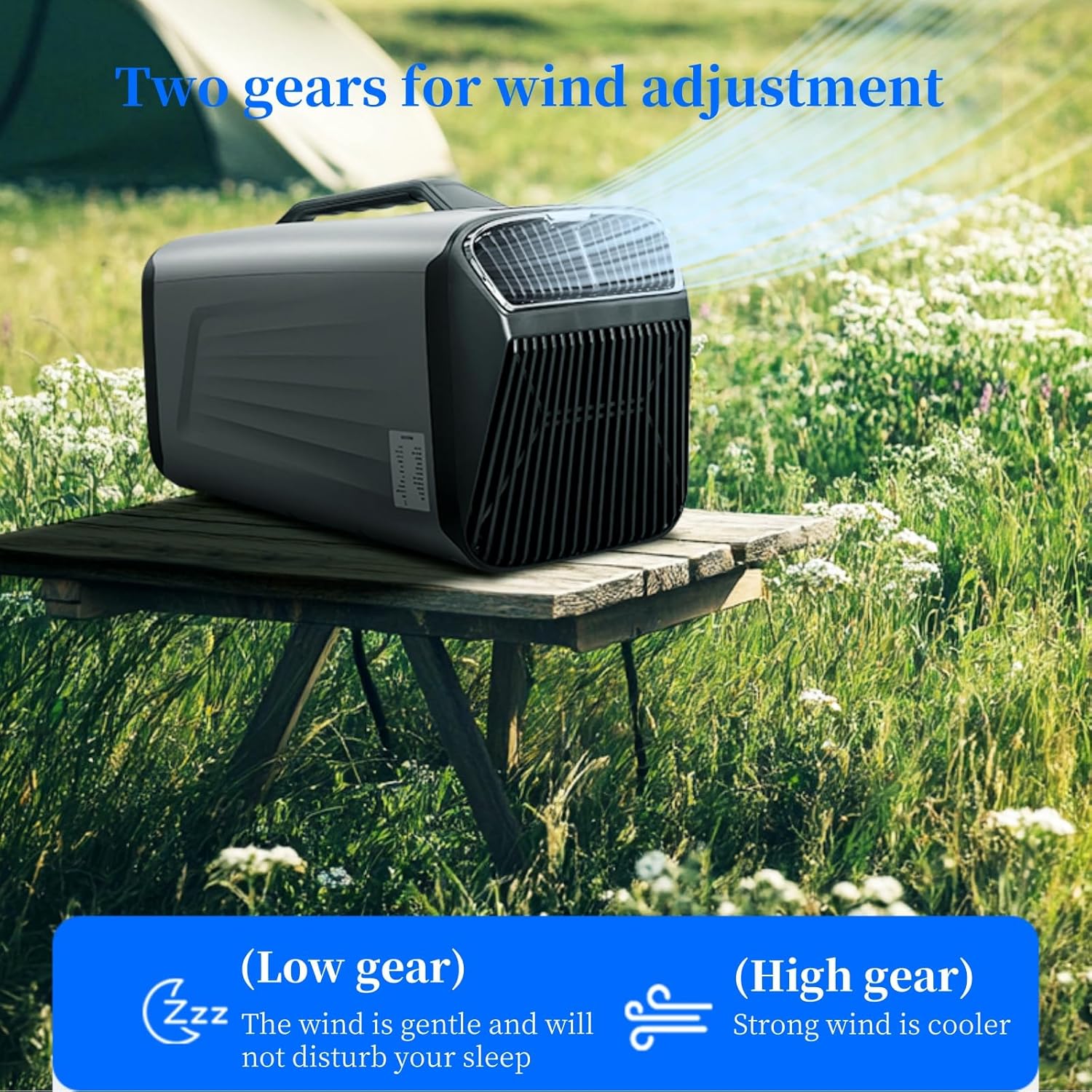 Portable Air Conditioners for Room & Outdoor, with Remote,Low Noise 38dB,Handle Design, Perfect for Tent, Garage A2/cold only