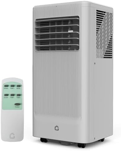 Portable Air Conditioner 8000 BTU, Portable AC with Fan, Dehumidifier & Sleep Mode, Portable Floor AC Units for Room Cooling Up to 350sq.Ft
