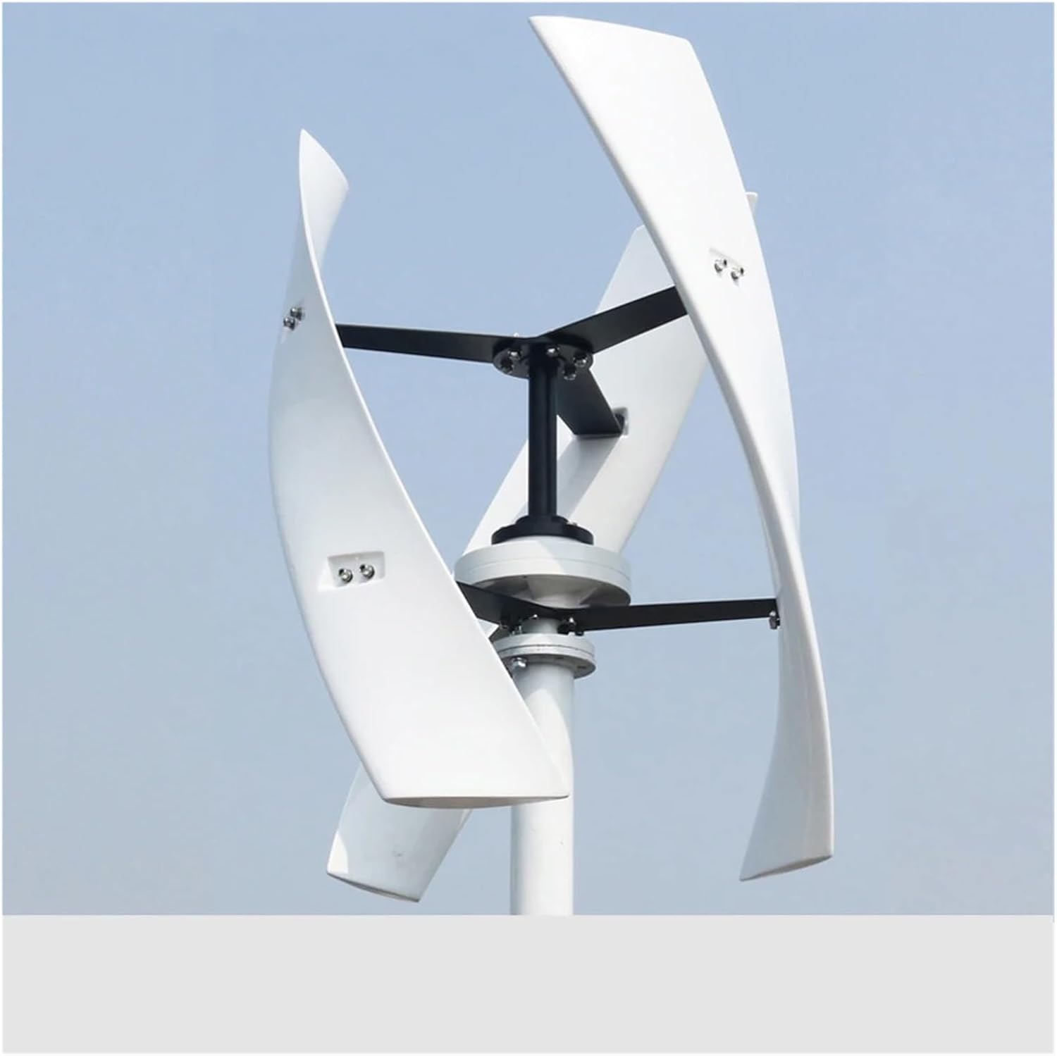 Wind Turbines, Wind Power Turbine nerator 10KW 12V 24V 48V Home 10000W Vertical Axis Free Energry Alternator Windmill(White,48V_10KW)
