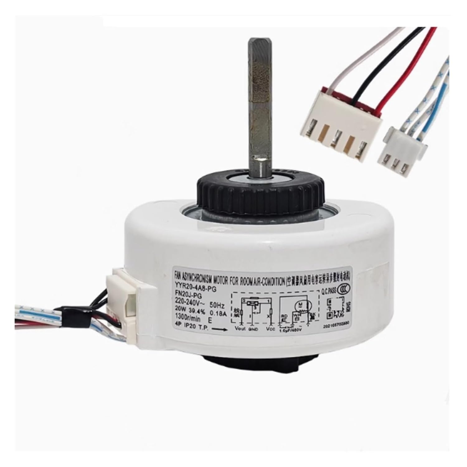 Air Conditioning Indoor Unit Motor,Compatible for FN20J-PG YYR20-4A8-PG,Laminated Motor