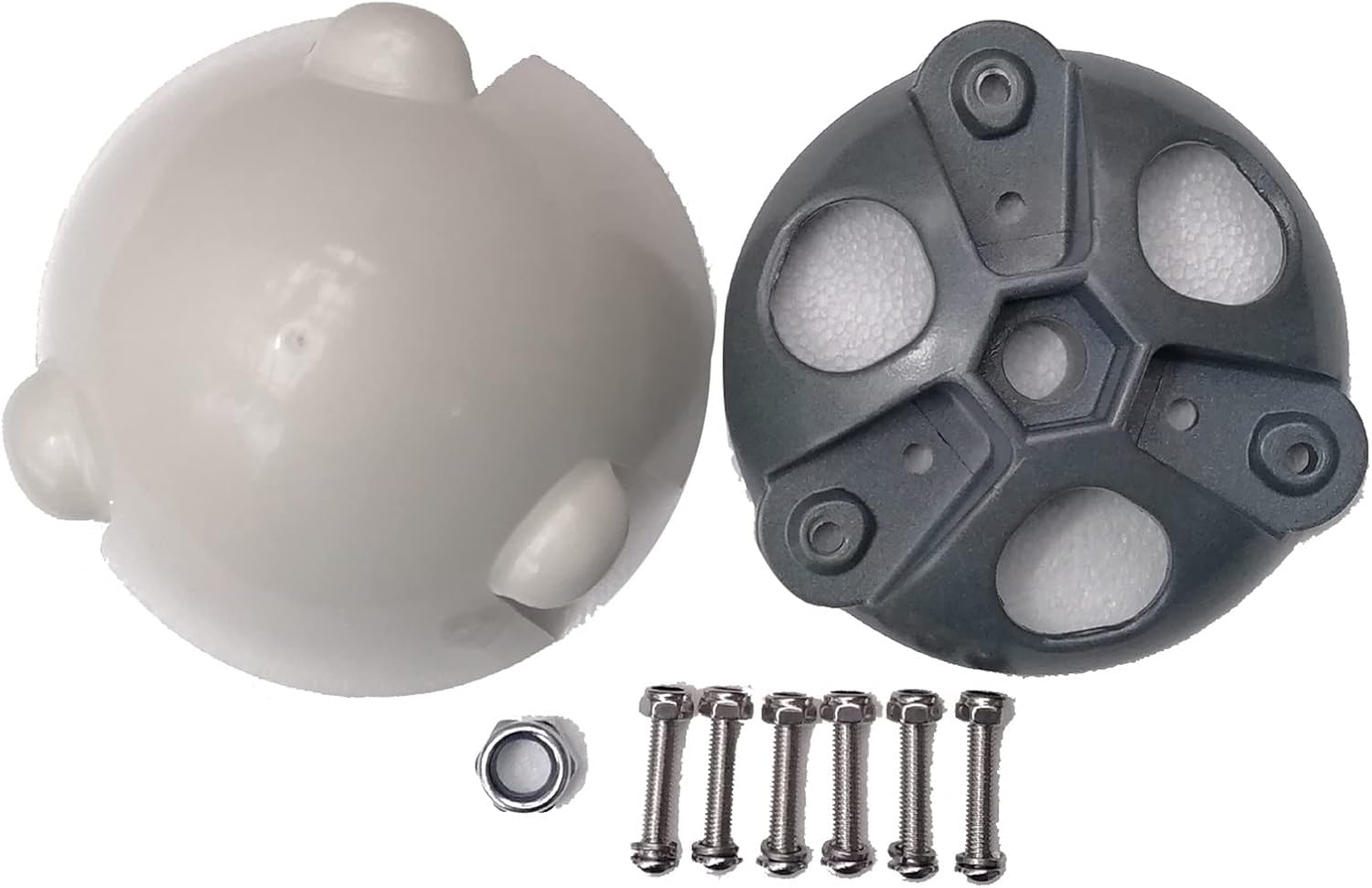 DIY 100w to 1000w Small DIY Wind Turbine Windmill Accessories Hub and Cover Kit for 3 Blade Horizontal Wind Turbine