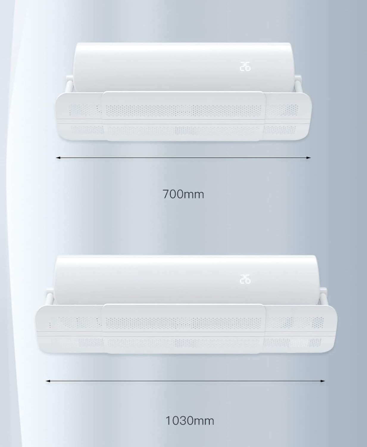 Air conditioner windshield Telescopic Air Conditioning Deflector, Direct Proof Air Conditioning Windscreen, Telescopic Air Conditioning Spoiler, Suitable for Home and Office