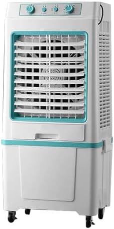 Portable Air Conditioners, Cooler for Room, 3 Wind Speeds, Wide-angle Air Supply, with Detachable Water Tank and Ice Pack, for Home, Office(Green)