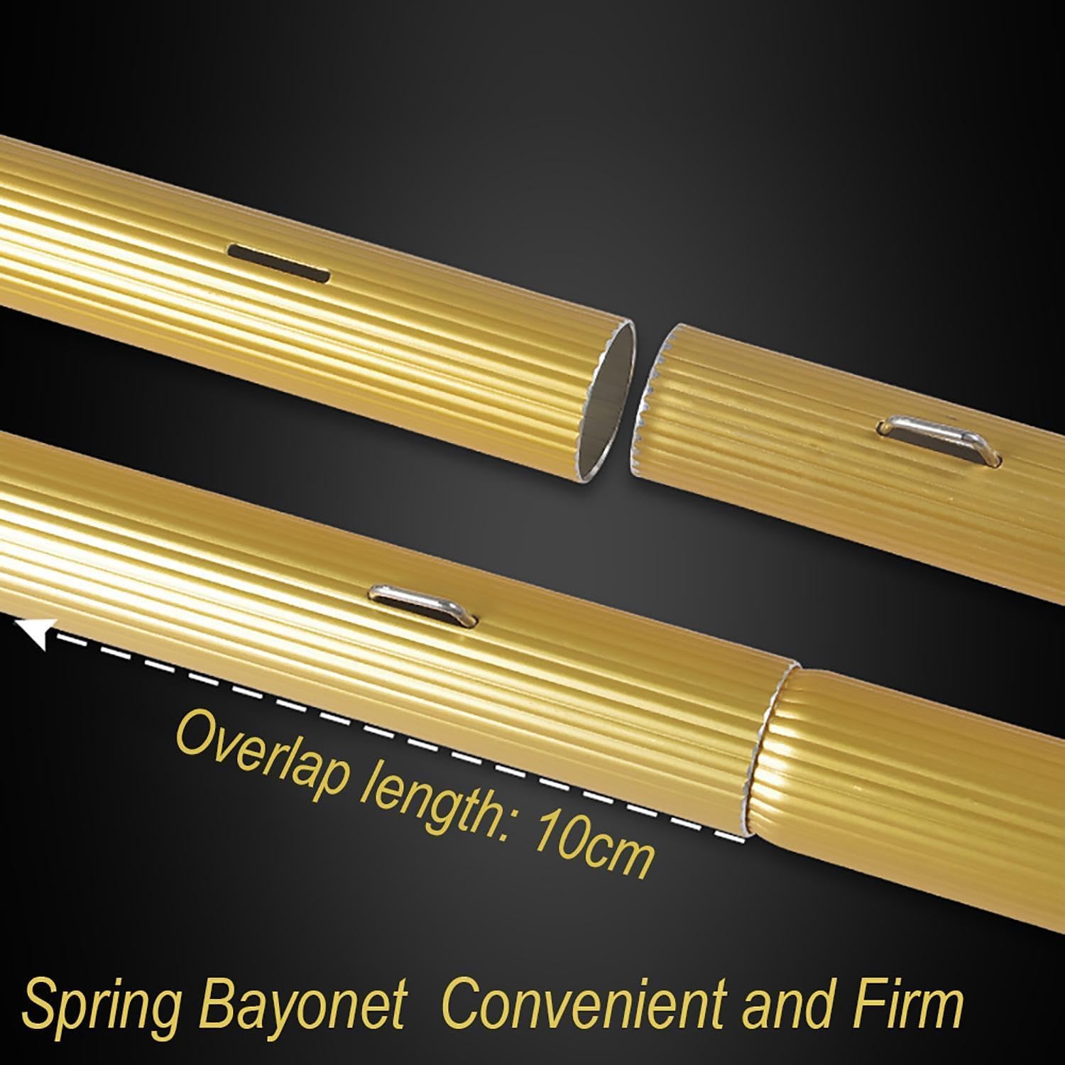 Window Cleaning Pole Kit with Hose Fed Brush for Photovoltaic and Solar Panels, Extendable for High Reach and Efficient Cleaning